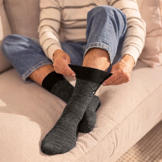 Herren Nicht-bindende Thermo HoneyComb Socken - Image 5