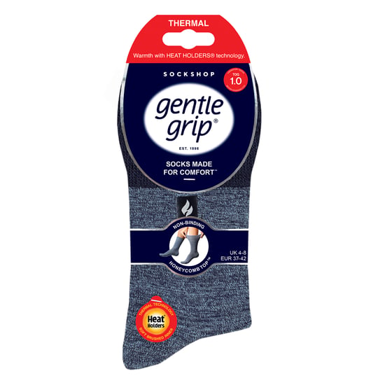 Damen Nicht-aufdringliche Thermo HoneyComb Top Socken - Image 2