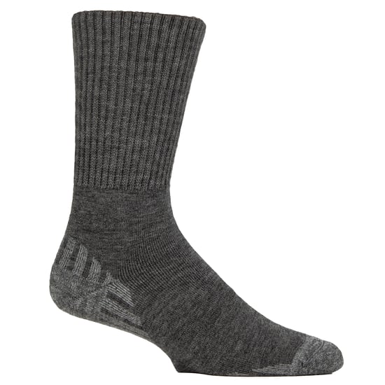 Diabetiker-Wollwander-Socken für Herren | Extra breite gepolsterte Wandersocken - Image 1