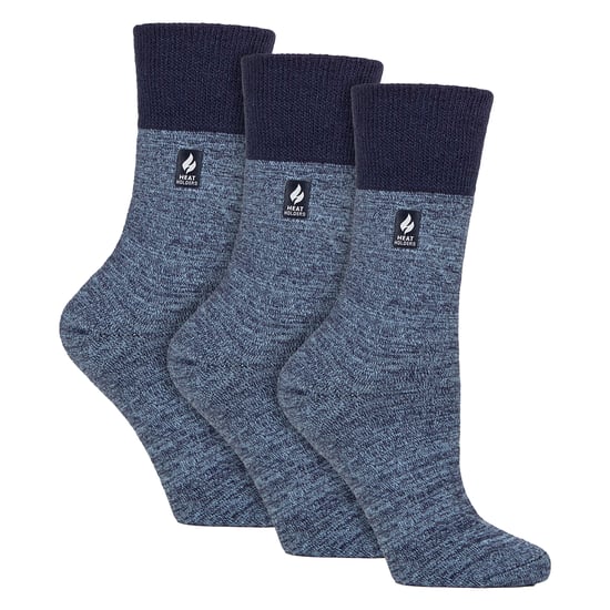 3er-Pack Damen Thermosocken warme Winter Crew Socken mit gebürstetem Innenfutter - Image 1