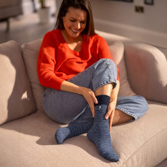 3er-Pack Damen Thermosocken warme Winter Crew Socken mit gebürstetem Innenfutter - Image 3