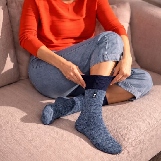 3er-Pack Damen Thermosocken warme Winter Crew Socken mit gebürstetem Innenfutter - Image 4