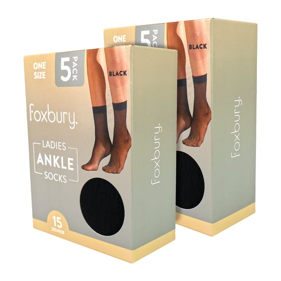 10er-Pack Damen Knöchelhohe Pop-Socken 15 Denier Leichte Durchsichtige Socken - Image 2