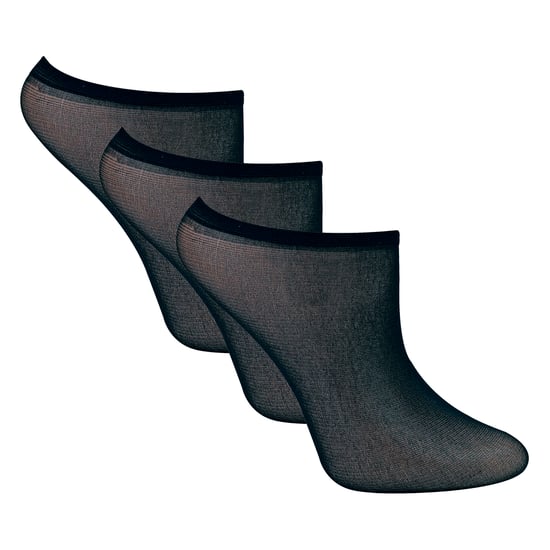 3er-Pack Damen Unsichtbare Pop-Socken 15 Denier Leichtgewicht No-Show Socken - Image 3