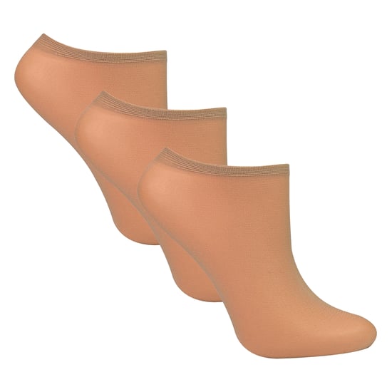 3er-Pack Damen Unsichtbare Pop-Socken 15 Denier Leichte Unsichtbare Socken - Image 3