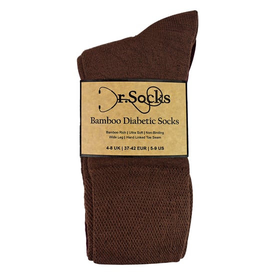 4er-Pack Damen-Bambus-Diabetikersocken weich atmungsaktiv nicht einschnürend - Image 1