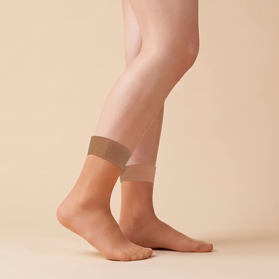 5er-Pack Damen Knöchelsocken 15 Denier Leichte Durchsichtige Socken - Image 4