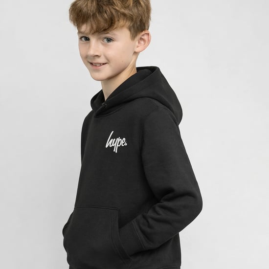 Jungen Kapuzenpullover Anthrazitgrau Weich Lässig Kinder Sweatshirt Bequeme Passform - Image 4
