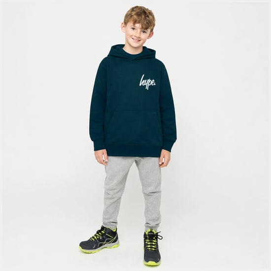 Jungen Teal Hoodie Weiches Lässiges Kinder Sweatshirt Bequem für den Alltag - Image 3