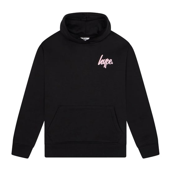 Mädchen Hoodie Kinder Lässiger Schwarzer Pullover Weiches Grafikdesign auf dem Rücken - Image 1