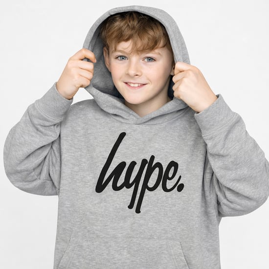 Jungen Hoodie Grau Weich Lässig Kinder Sweatshirt Bequemes Fit - Image 5