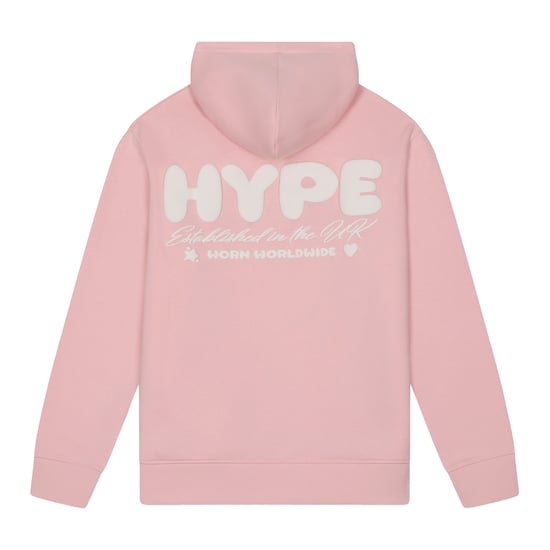 Mädchen Kapuzenpullover Kinder Casual Pink Sweatshirt Weiches Grafisches Rückendesign - Image 2