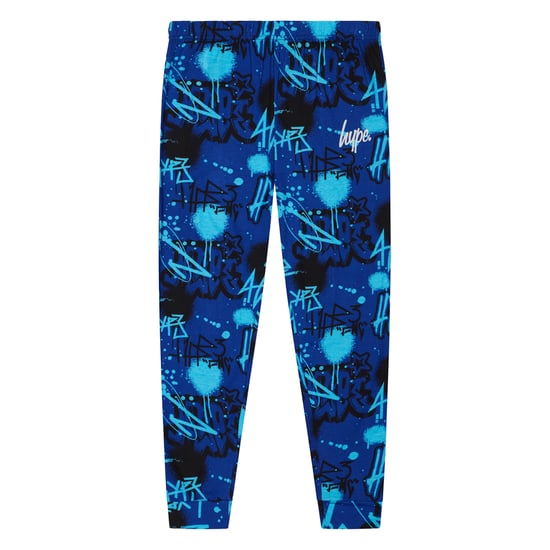 Blaues Graffiti Jungen Pyjama-Set Kinder Weiche Schlafanzüge Lounge PJs - Image 4