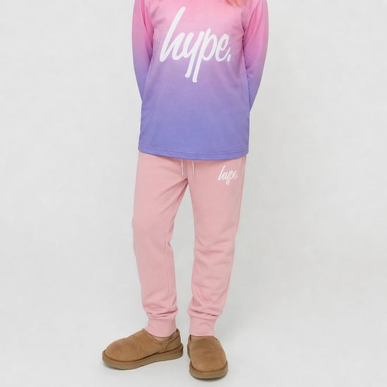 Mädchen Jogginghosen Kinder Lässig Pink Sweatpants Weiche Bündchen Lounge-Hosen - Image 3