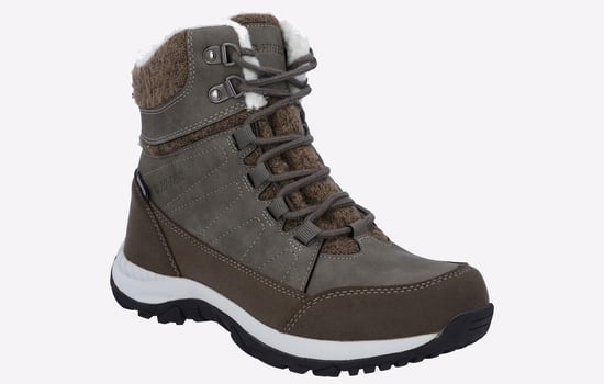 Hi-Tec Riva Mid Damen Wanderschuhe in Beige - Image 2