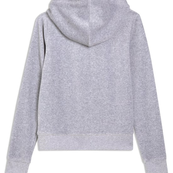 Damen Juicy Couture Velours Vollzip-Trainingsjacke in Silber - Image 6