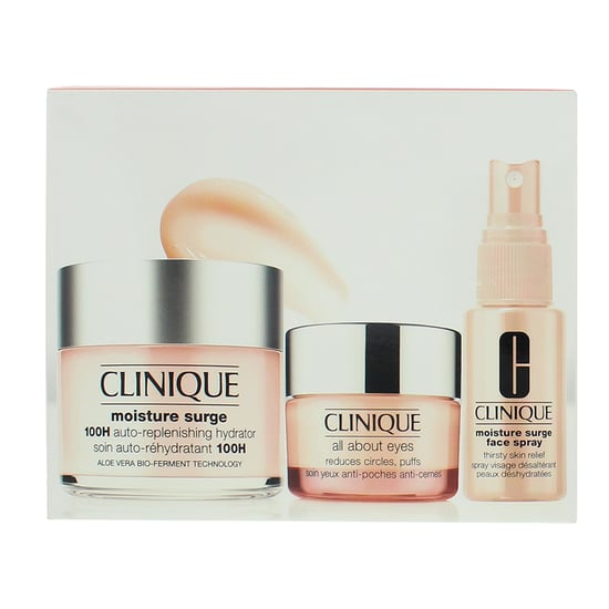 Clinique Feuchtigkeitsspendendes Geschenkset - Feuchtigkeitsspender 30ml, Gesichtsspray 30ml + Augencreme - Image 3