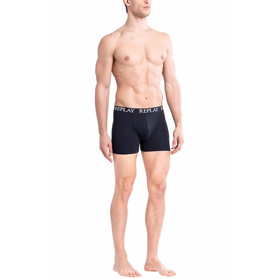 Replay - Boxershorts für Herren (2er-Pack) (Rot/Schwarz) - Image 3