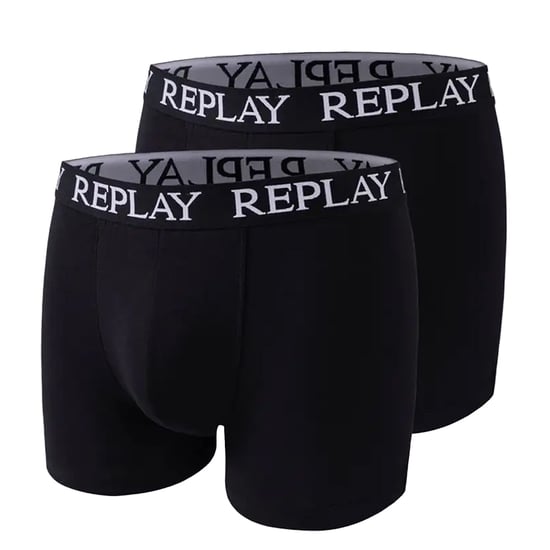 Replay - Boxershorts für Herren (2er-Pack) (Schwarz) - Image 2