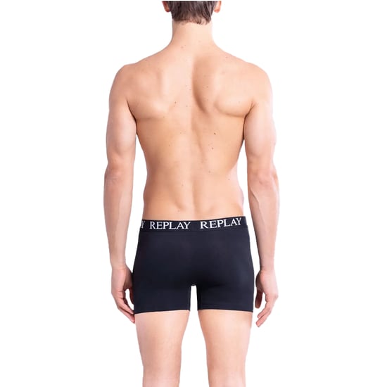Replay - Boxershorts für Herren (2er-Pack) (Schwarz) - Image 3