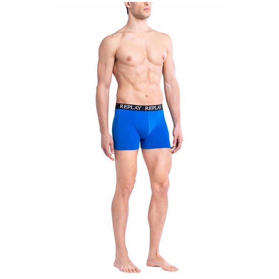 Replay - Boxershorts für Herren (2er-Pack) (Türkis/Schwarz) - Image 1