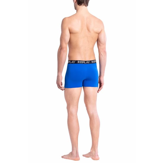 Replay - Boxershorts für Herren (2er-Pack) (Türkis/Schwarz) - Image 3