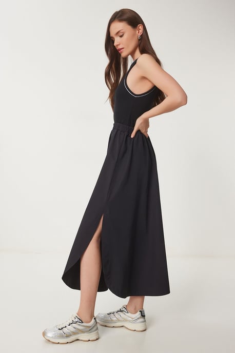 Ärmelloses A-Linien-Maxikleid - Image 3