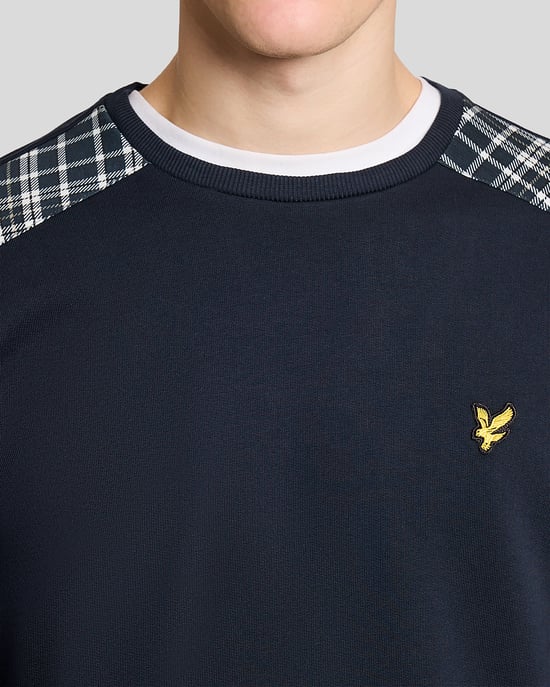 Z271 Crew Neck Sweatshirt in Dark Blue - Image 3