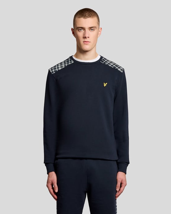 Z271 Crew Neck Sweatshirt in Dark Blue - Image 5