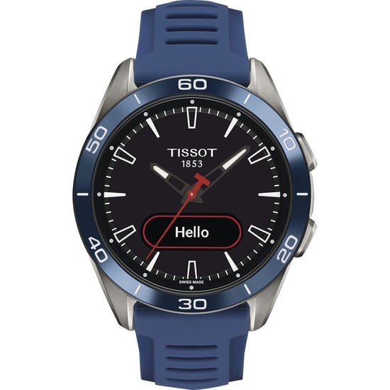 Tissot T-touch Connect Sport Blau Herren Armbanduhr T1534204705101 - Image 1