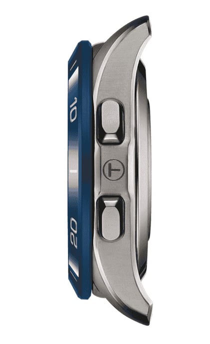 Tissot T-touch Connect Sport Blau Herren Armbanduhr T1534204705101 - Image 3
