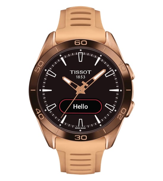 Tissot T-touch Connect Sport Beige Unisex Armbanduhr T1534204705105 - Image 1