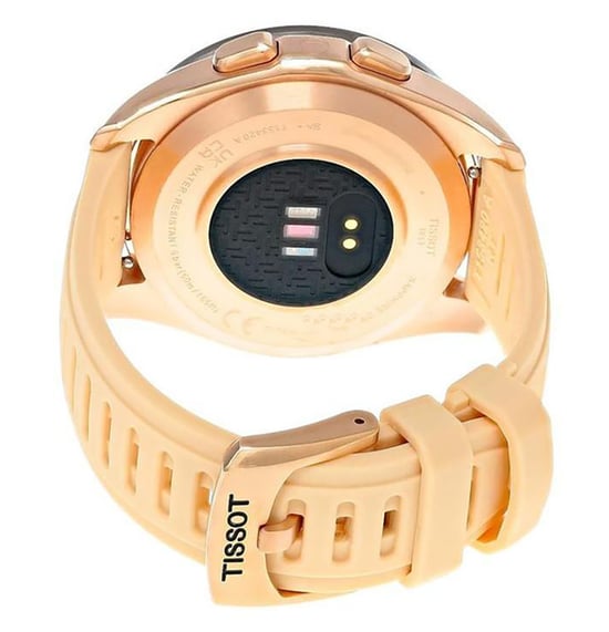 Tissot T-touch Connect Sport Beige Unisex Armbanduhr T1534204705105 - Image 4