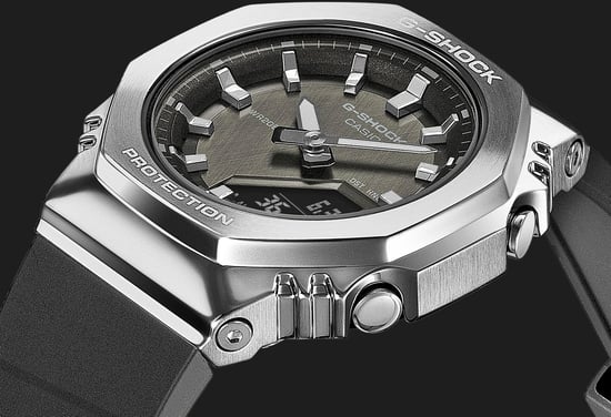 Casio G-shock Schwarz Damen Armbanduhr GM-S2110-1A1ER - Image 5