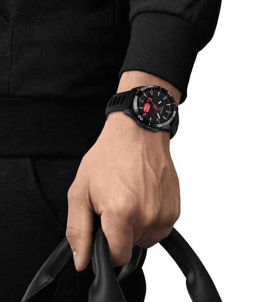 Tissot T-touch Connect Sport Schwarz Herren Armbanduhr T1534204705104 - Image 5