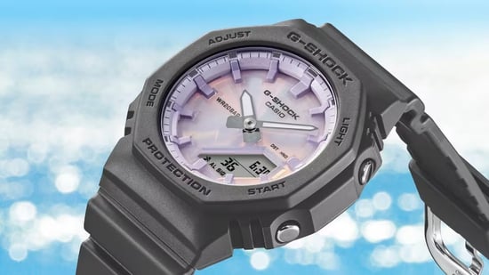 Casio G-shock Schwarz Damen Armbanduhr GMA-P2100PC-1AER - Image 4