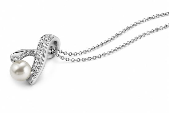 Orphelia Damen Kette aus 925 Sterling Silber mit Anhänger - Silber ZH-4821/1 - Image 1