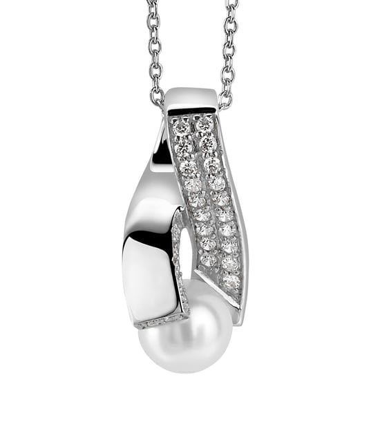Orphelia Damen Kette aus 925 Sterling Silber mit Anhänger - Silber ZH-4821/1 - Image 2