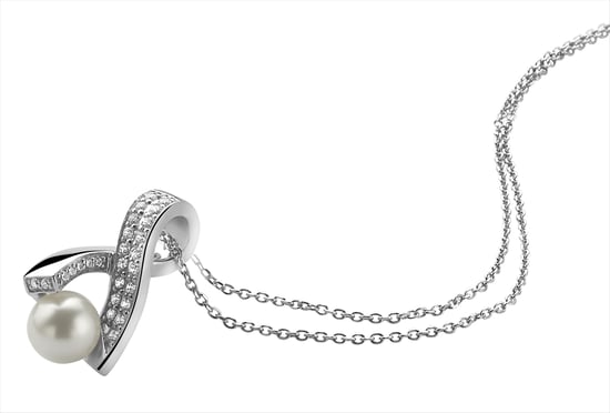 Orphelia Damen Kette aus 925 Sterling Silber mit Anhänger - Silber ZH-4821/1 - Image 3