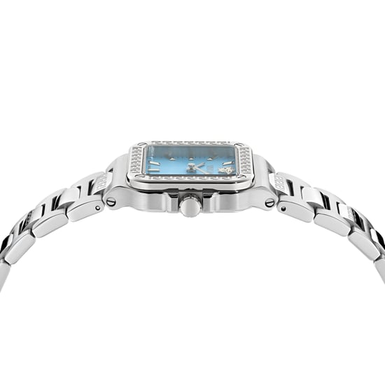 Versace Greca Edge Silber Damen Armbanduhr VE5G00726 - Image 2