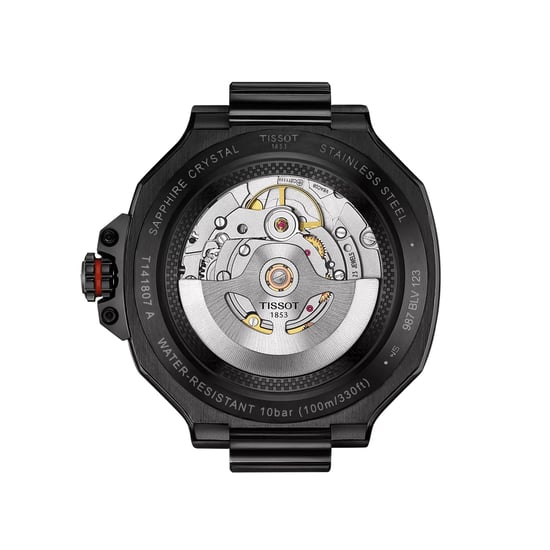 Tissot T-race Schwarz Herren Armbanduhr T1418073705700 - Image 2
