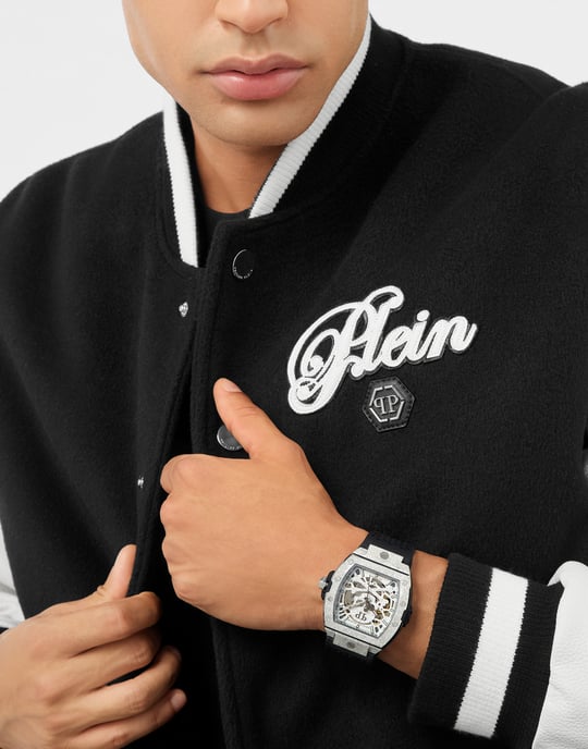 Philipp Plein The $keleton Frosted Schwarz Herren Armbanduhr PWJFA0925 - Image 3