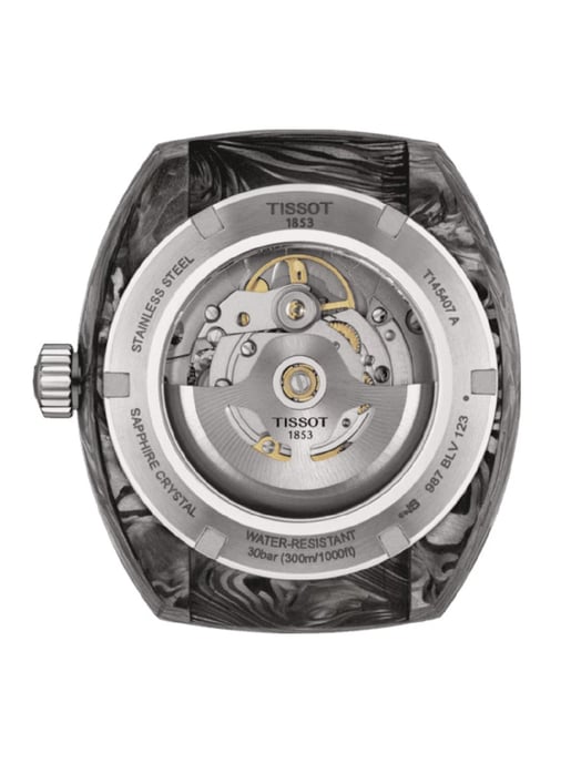 Tissot Sideral S Powermatic 80 Blau Herren Armbanduhr T1454079705701 - Image 4