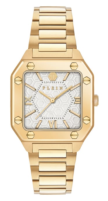 Philipp Plein Plein Edge Gold Damen Armbanduhr PWZGA0426 - Image 1