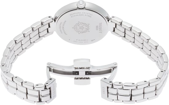 Tissot Flamingo Silber Damen Armbanduhr T0942101111100 - Image 3