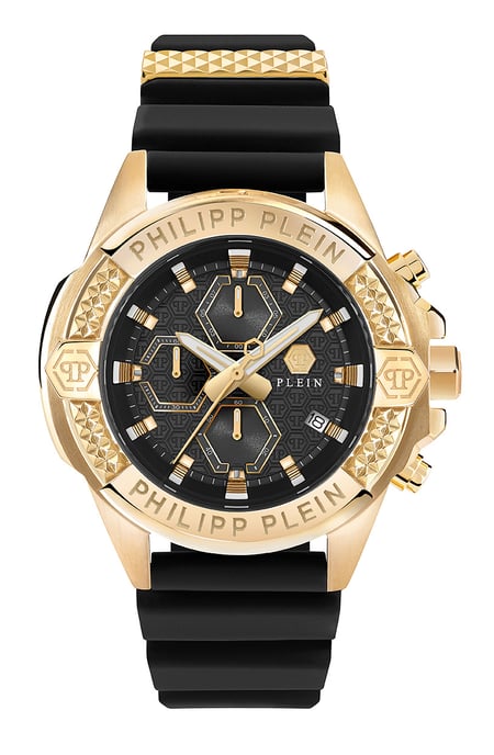 Philipp Plein The $kull Chrono Schwarz Herren Armbanduhr PWWFA0225 - Image 1