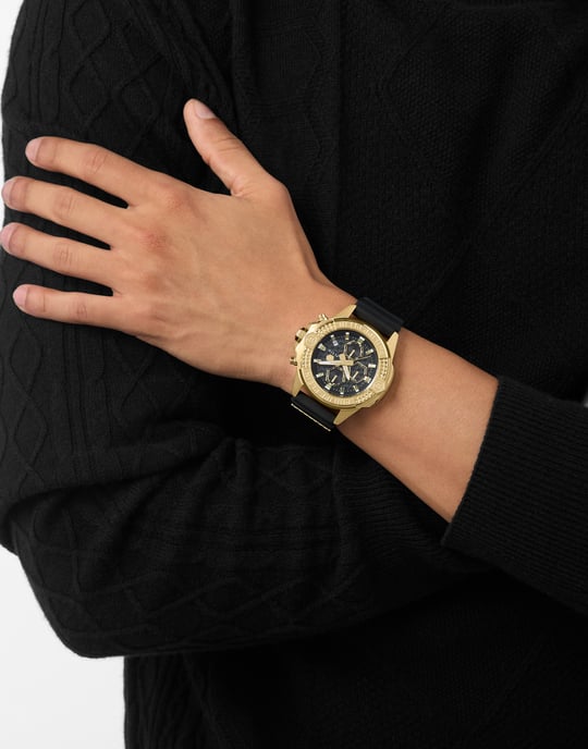 Philipp Plein The $kull Chrono Schwarz Herren Armbanduhr PWWFA0225 - Image 3