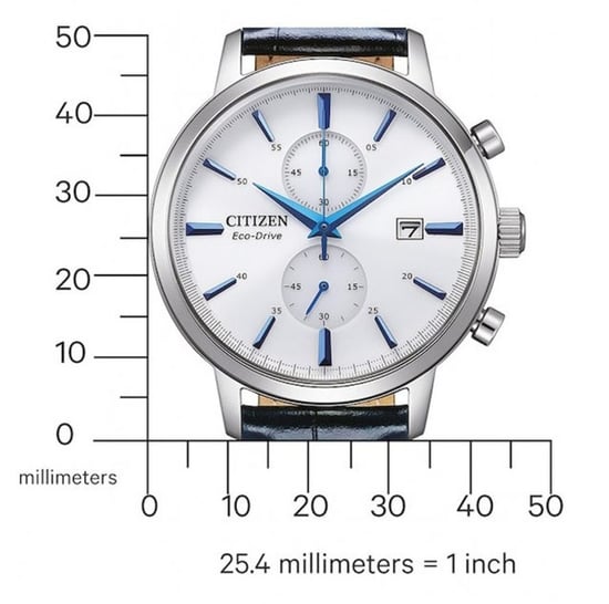 Citizen Blau Herren Armbanduhr CA7069-16A - Image 4