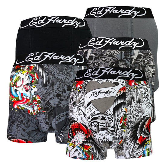 5er-Pack Herren Baumwollreiche Stretch Aravos Boxershorts Atmungsaktive Alltagsunterwäsche - Image 1