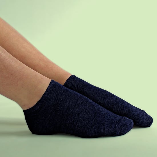 Sock Snob 6er-Pack Jungen Sneakersocken aus Baumwolle, atmungsaktiv, Knöchellänge - Marineblau - Image 3